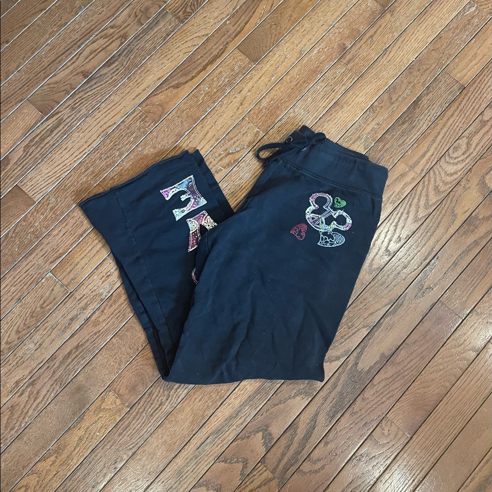 Patchwork Disney sweatpants
